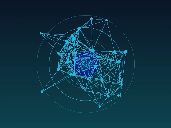 AI neural network visualisation representing health and wellness research